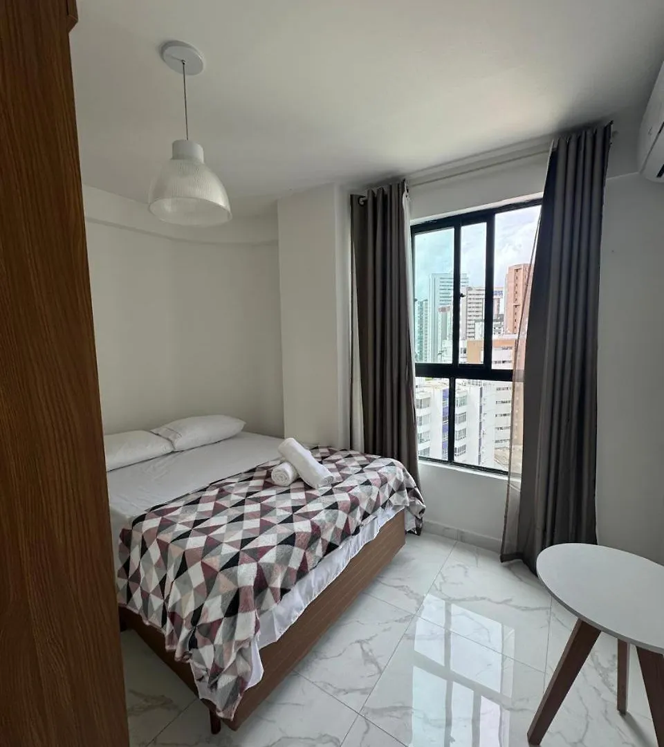 Flat Moderno Na Praia De Piedade Recife Brazylia