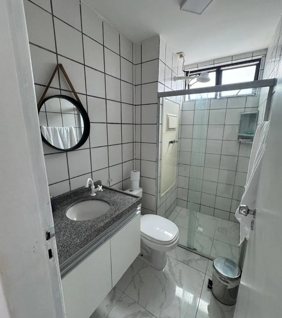 Flat Moderno Na Praia De Piedade Recife Brazylia